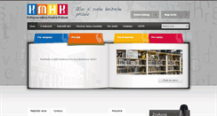 Desktop Screenshot of knihovnahk.cz